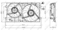 NRF Koelventilatorwiel 47403