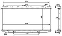 NRF Radiateur 53019
