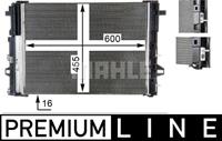 Mahle Condensor, airconditioning AC446000P