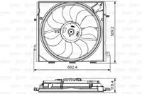 VALEO Lüfter 696873 Elektrolüfter,Hochleistungslüfter RENAULT,ESPACE V