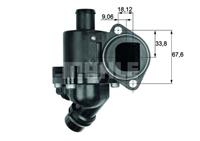 Mahle Thermostaat, koelvloeistof TM3105