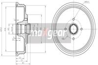 Maxgear Remtrommel 192425