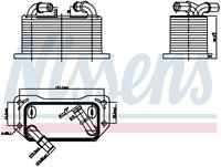 Ölkühler, Motoröl Nissens 91237