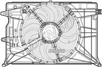 Denso Koelventilatorwiel DER09073