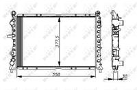 NRF Radiateur 54502