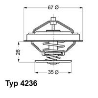 Wahler Thermostaat 423688D