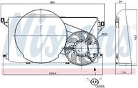 Nissens Koelventilatorwiel 85825