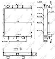 NRF Radiateur 52137