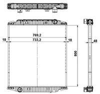 NRF Radiateur 539567