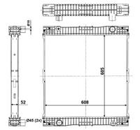 NRF Radiateur 509713