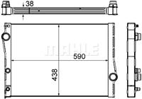 mahleoriginal Kühler, Motorkühlung Mahle Original CR 1049 000S