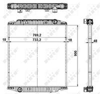 NRF Radiateur 549568