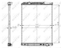 NRF Radiateur 509578