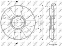 NRF Koelventilatorwiel 49840