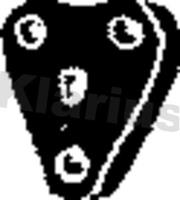 Klarius Uitlaatrubber 420525