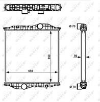 NRF Radiateur 529710