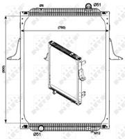 NRF Radiateur 529700