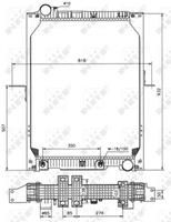 NRF Radiateur 50555