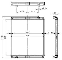 NRF Radiateur 509921