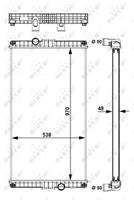 NRF Radiateur 58248