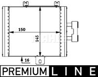 mahleoriginal Ölkühler, Motoröl Mahle Original CLC 47 000P