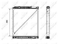 NRF Radiateur 519576