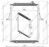 NRF Radiateur 539700