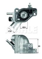 mahleoriginal MAHLE ORIGINAL Thermostat TI 5 92 Kühlwasserthermostat,Kühlwasserregler SKODA,SAAB,OPEL,FABIA Combi,9-3 YS3F,9-3 Kombi YS3F,9-3 Cabriolet YS3F