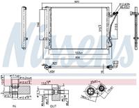 Nissens Condensor, airconditioning 941144