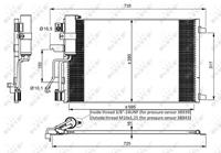 NRF Condensor, airconditioning 35975