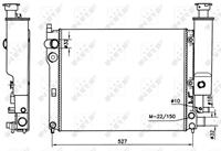 NRF Radiateur 58776