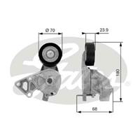 GATES Spannrolle T38307 Spannrolle, Keilrippenriemen VW,AUDI,SKODA,GOLF IV 1J1,GOLF IV Variant 1J5,SHARAN 7M8, 7M9, 7M6