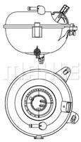 Mahle Expansietank, koelvloeistof CRT21000S