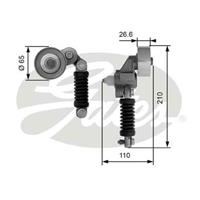 Gates Spanrol, Poly V-riem T38481