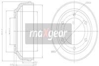 Maxgear Remtrommel 192304