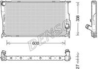 Kühler, Motorkühlung Denso DRM05003