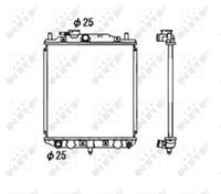 daihatsu Radiateur 53673