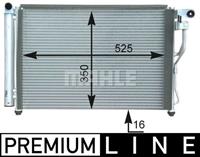 Mahle Condensor, airconditioning AC439000P