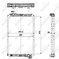 NRF Radiateur 519720