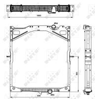 NRF Radiateur 509702