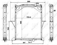 NRF Radiateur 529701