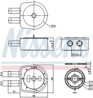 Nissens Oliekoeler, motorolie 91203