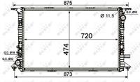 NRF Radiateur 53013