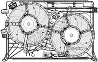 Denso Koelventilatorwiel DER09075