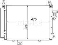 hyundai Condensor, airconditioning AC17000S