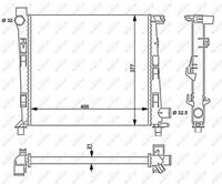 NRF Radiateur 54717