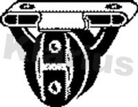 Klarius Uitlaatrubber 420617