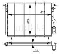 Mahle Radiateur CR452000S