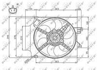 NRF Koelventilatorwiel 47748