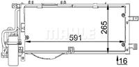 Mahle Condensor, airconditioning AC309001S